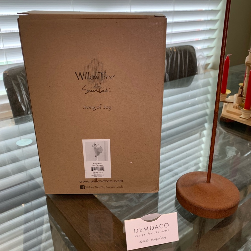 Willow Tree Song of Joy Ornament Sculpted Hand-Painted Figure brand new.